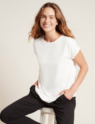 Boody Downtime Lounge Top, natural white