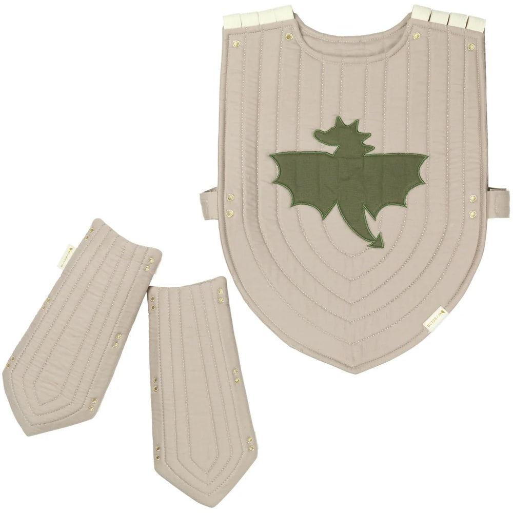 Fabelab rüütli riietuskomplekt, Beige