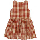 Wheat Sarah kleit, sienna check