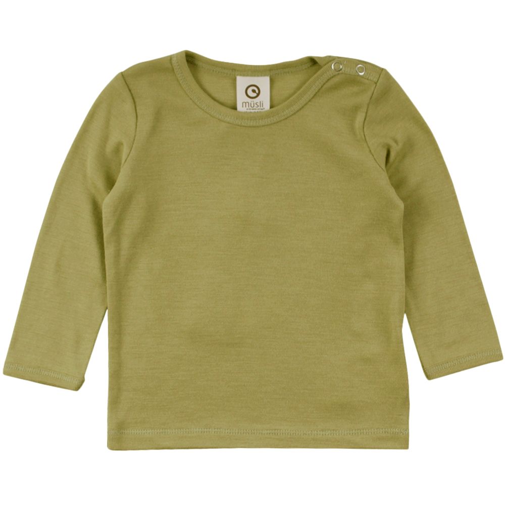 Müsli Woolly meriino-siidi T, moss