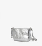 Treats Emilia, väike naturaalsest nahast crossbody-kott - Silver