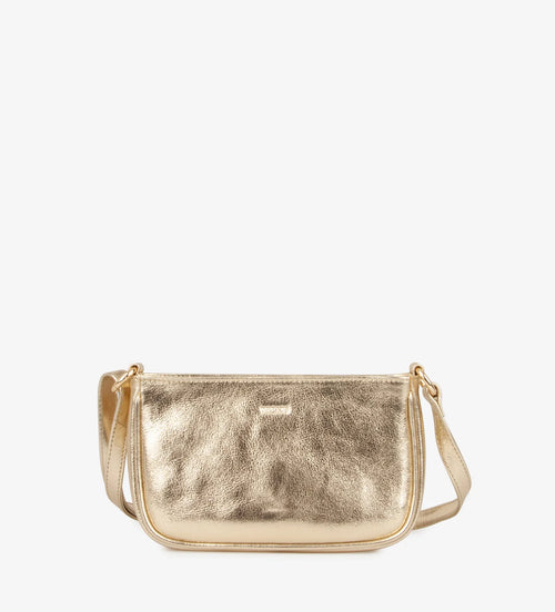 Treats Emilia, väike naturaalsest nahast crossbody-kott - Gold