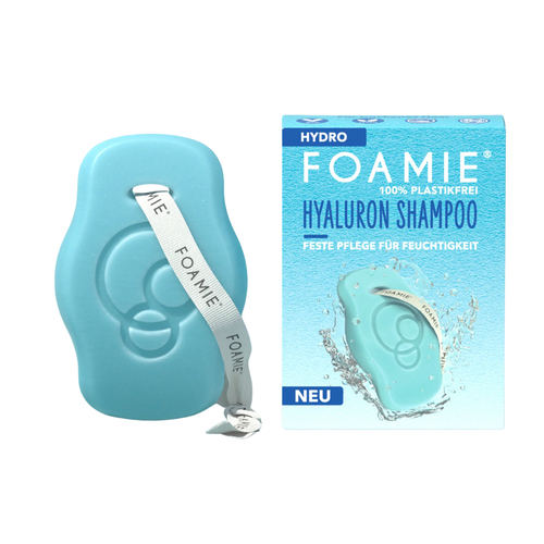 FOAMIE hüaluroonhappega niisutav tahke šampoon kuivadele juustele, 80 gr