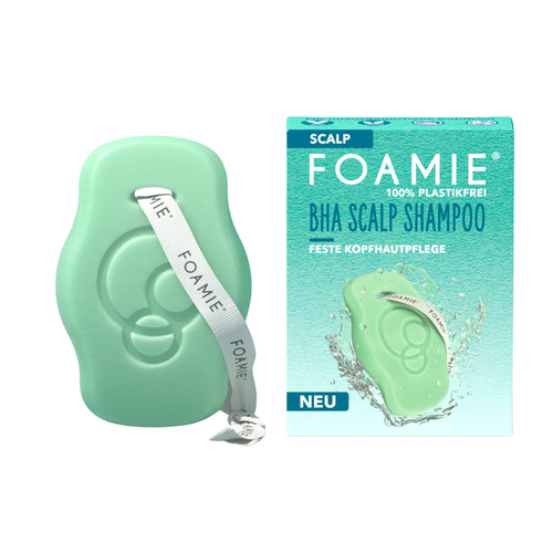 FOAMIE kõõmavastane hooldav tahke šampoon malva ekstrakti ja BHA-ga, 80 gr