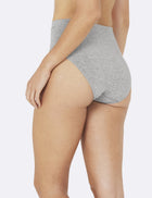 Boody aluspüksid Full Brief, light grey marl
