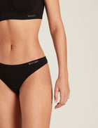 Boody aluspüksid G-string, must