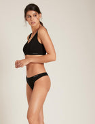 Boody aluspüksid G-string, must