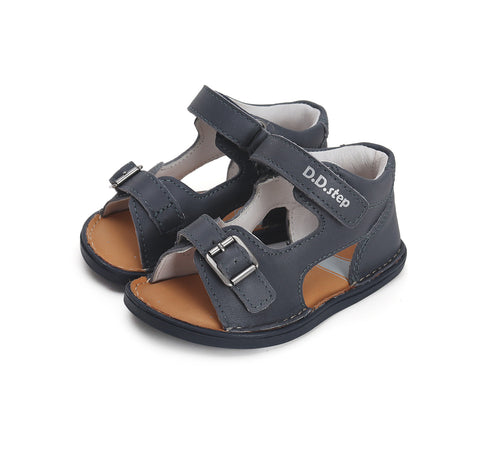 D.D.Step nahast sandaalid, royal blue 076