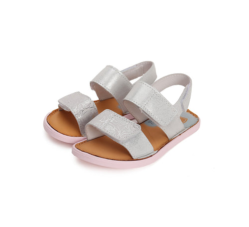 D.D.Step nahast sandaalid, silver 076