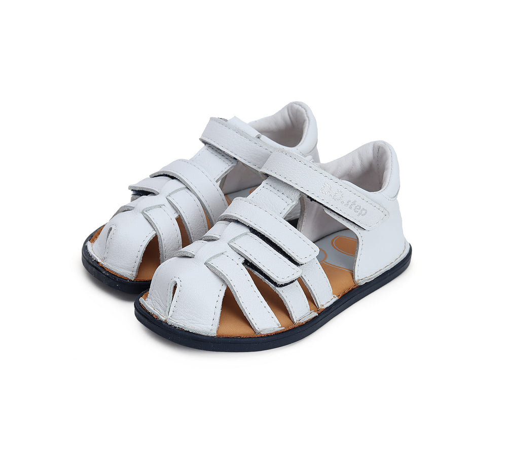 D.D.Step nahast sandaalid, white 076