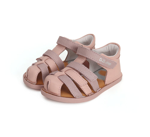 D.D.Step nahast sandaalid, pink 076