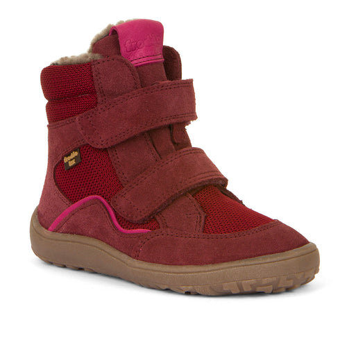 Froddo nahast BAREFOOT TEX WINTER talvesaapad, bordeaux