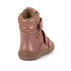 Froddo nahast talvesaapad, villavoodri ja membraaniga, pink/gold