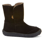 Froddo nahast talvesaapad BAREFOOT TEX SUEDE, black
