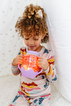 Glo Pals Sensory Jar, värviline valguspurk, purple