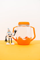 Glo Pals Sensory Jar, värviline valguspurk, orange