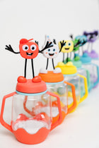 Glo Pals Sensory Jar, värviline valguspurk, coral