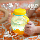 Glo Pals Sensory Jar, värviline valguspurk, blue