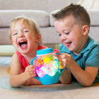 Glo Pals Sensory Jar, värviline valguspurk, blue