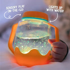 Glo Pals Sensory Jar, värviline valguspurk, blue