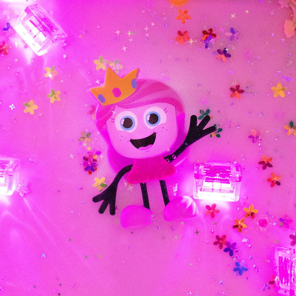 Glo Pals vannitegelane koos valguskuubikutega - Princess Ida