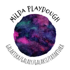 Uus! Milda Playdough 100% naturaalne voolimismass GALAKTIKA, 150g.