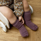 GoBabyGo libisemiskindlad froteesokid, Misty Plum