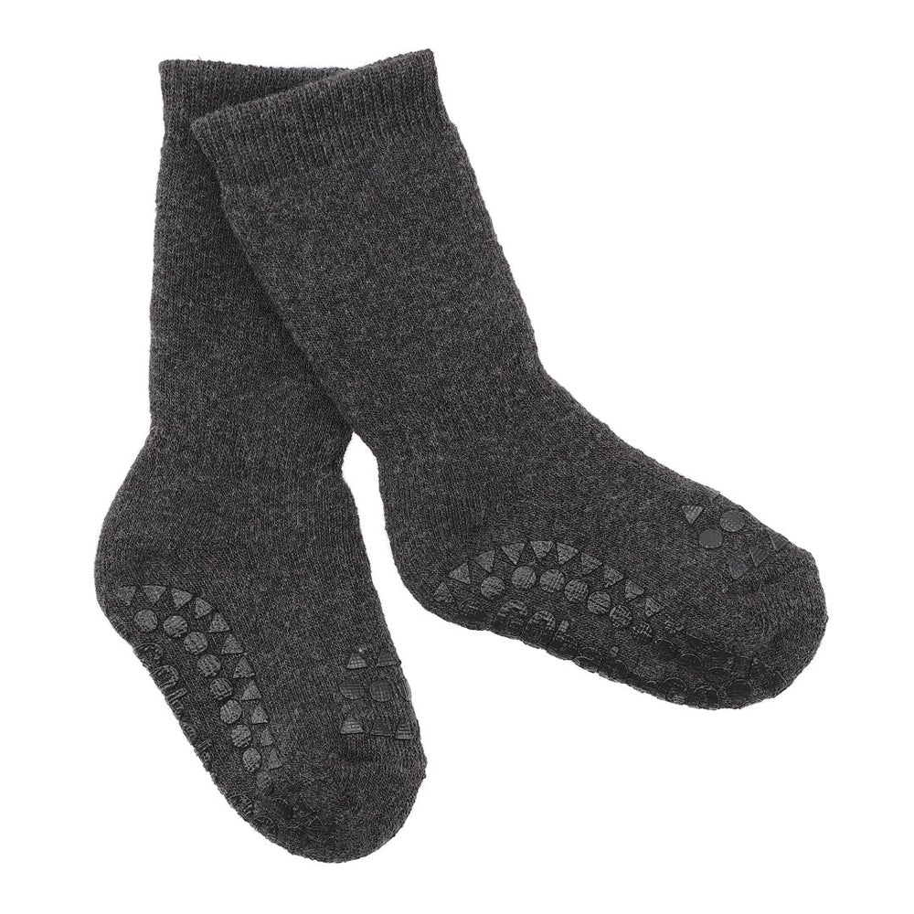 GoBabyGo libisemiskindlad froteesokid, Dark Grey Melange