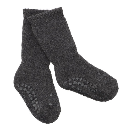 GoBabyGo libisemiskindlad froteesokid, Dark Grey Melange