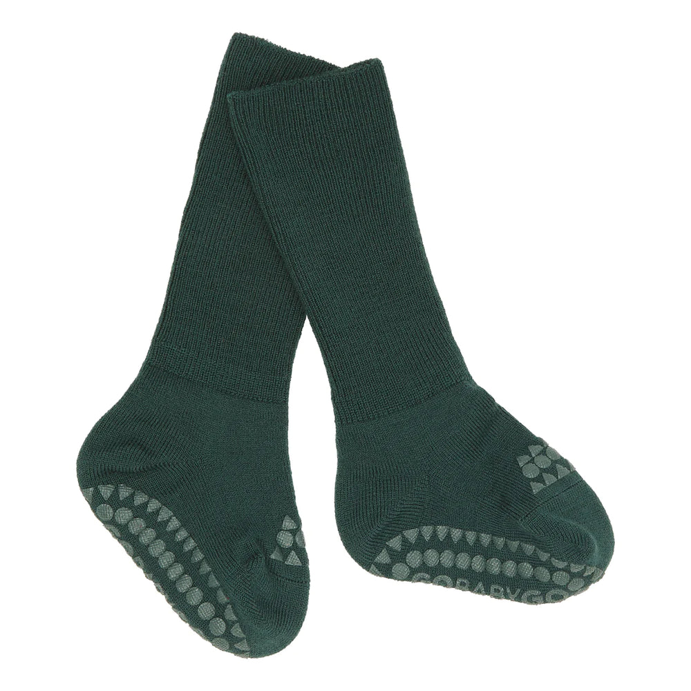 GoBabyGo libisemiskindlad meriinovillased sokid, Forest Green