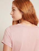 Boody Goodnight Sleep Tee, dusty pink