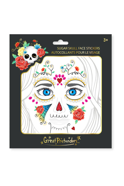 Great Pretenders Näokleebised- Sugar Skull