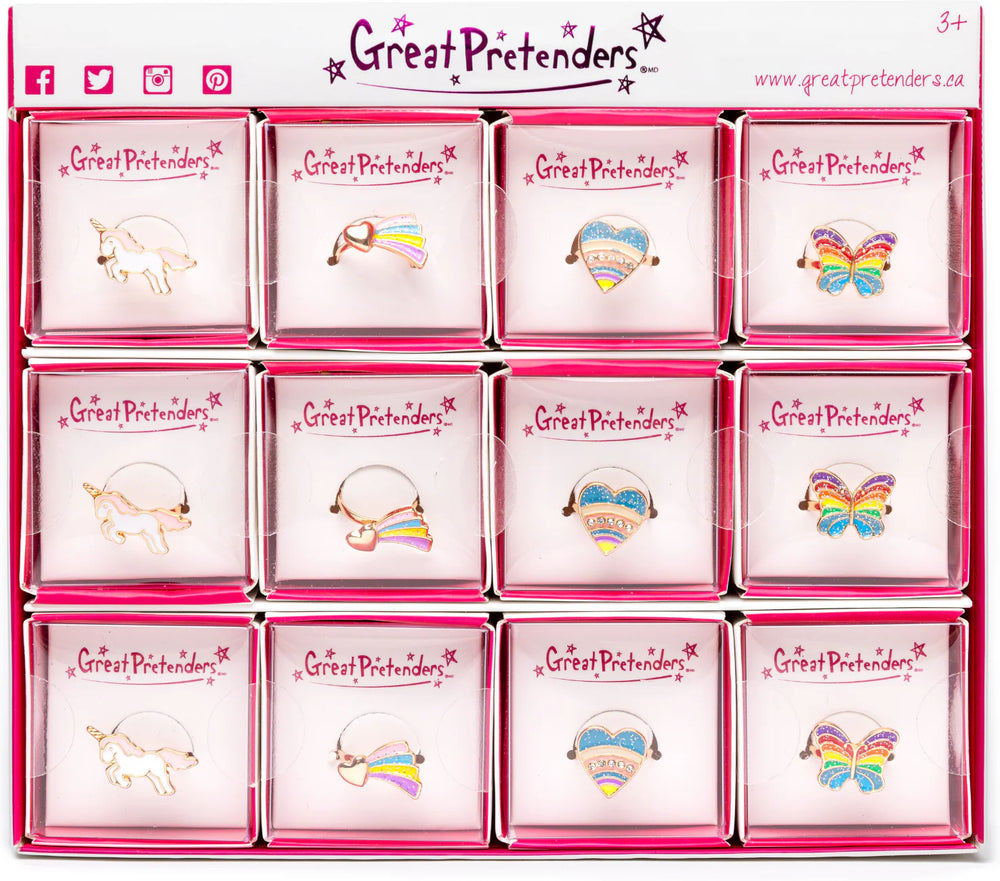 Great Pretenders Sõrmuste valik (4 erinevat stiili)
