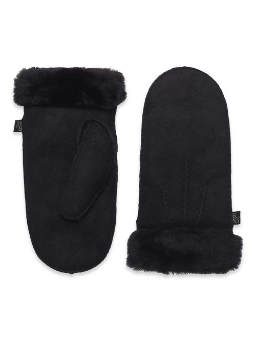 Rosemunde Sydney Shearling Stitch kindad, Black