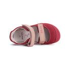 D.D. Step nahast sandaalid, red 063