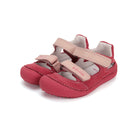 D.D. Step nahast sandaalid, red 063