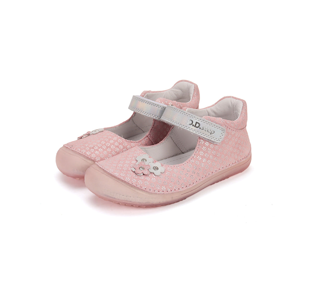 D.D. Step nahast kingad, metallic pink 063