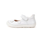 D.D.Step lillekestega nahast sandaalid kooli, white 063