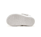 D.D.Step lillekestega nahast sandaalid kooli, white 063