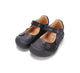 D.D.Step lillekestega nahast sandaalid kooli, black 063