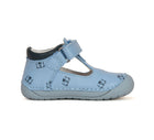 D.D.Step barefoot nahast kingad, sky blue/tiiger 070
