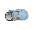 D.D.Step barefoot nahast kingad, sky blue/tiiger 070
