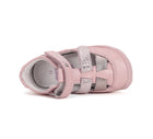 D.D. Step barefoot nahast sandaalid, baby pink II 077