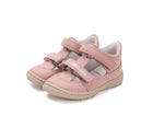 D.D. Step barefoot nahast sandaalid, baby pink 077