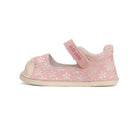 D.D.Step lahtisemad nahast barefoot kingad, Pink+lilled- 085