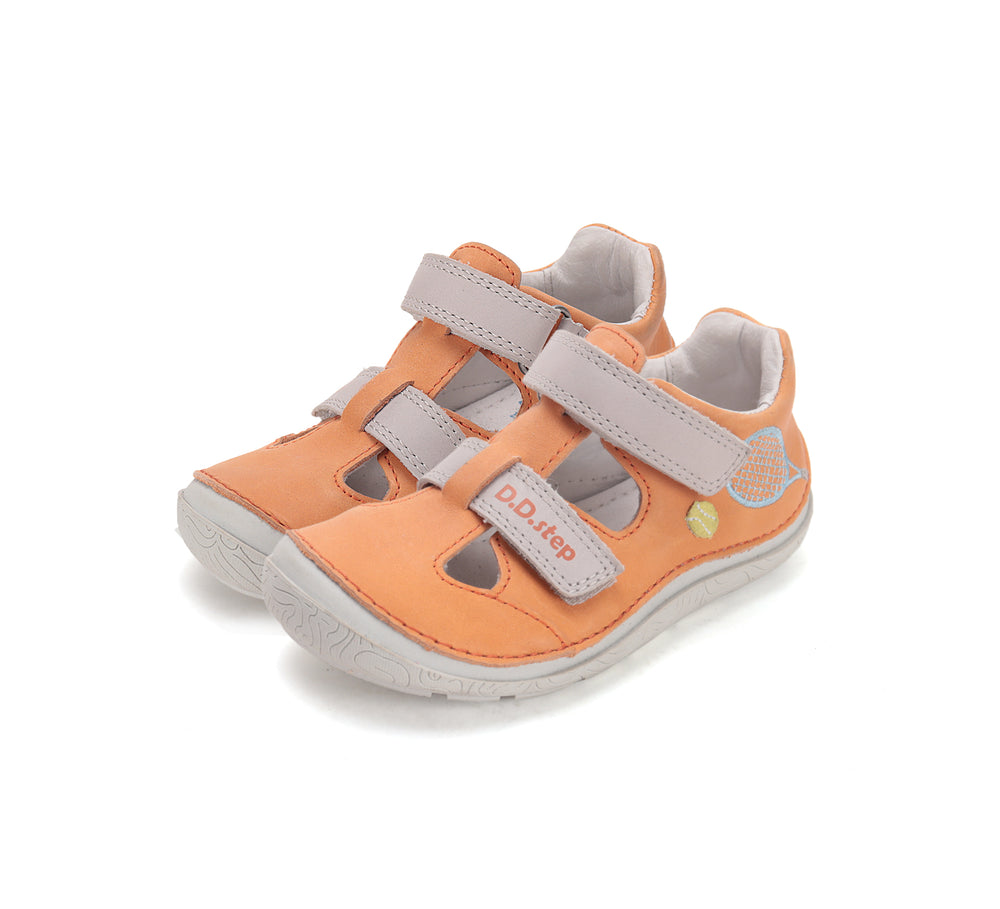 D.D. Step nahast sandaalid, orange 116