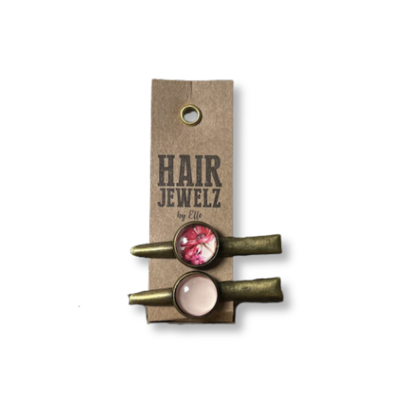 Hairjewelz by Elle, Colourclip Alligator Mini “Botanic Flower”