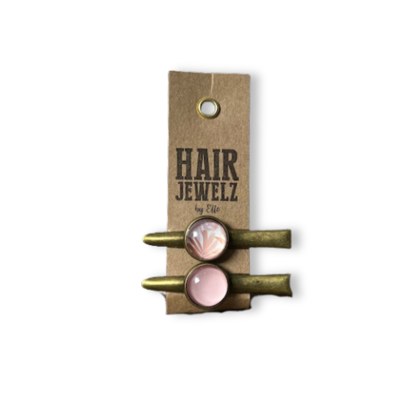 Hairjewelz by Elle, Colourclip Alligator Mini “Naturel Pastel”