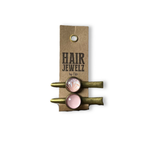 Hairjewelz by Elle, Colourclip Alligator Mini “Naturel Pastel”
