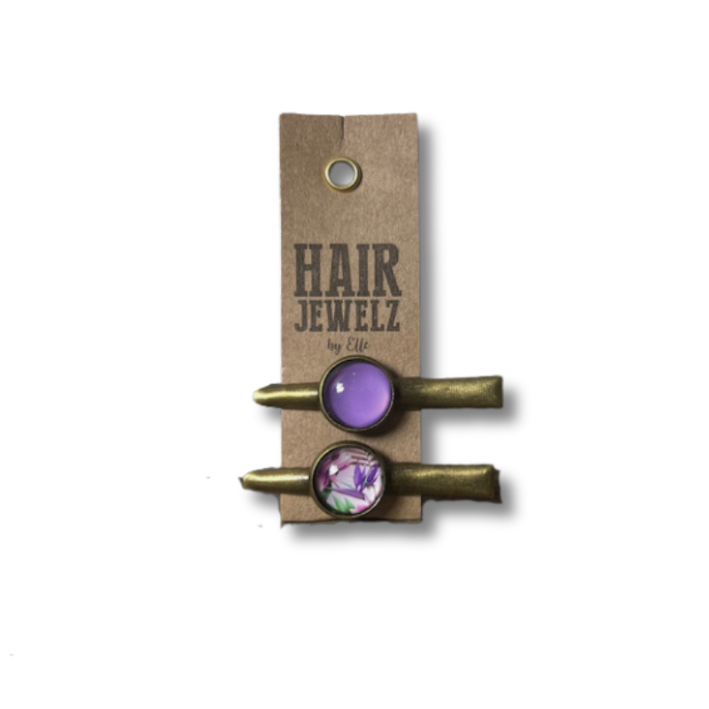 Hairjewelz by Elle, Colourclip Alligator Mini “Purple Dream”